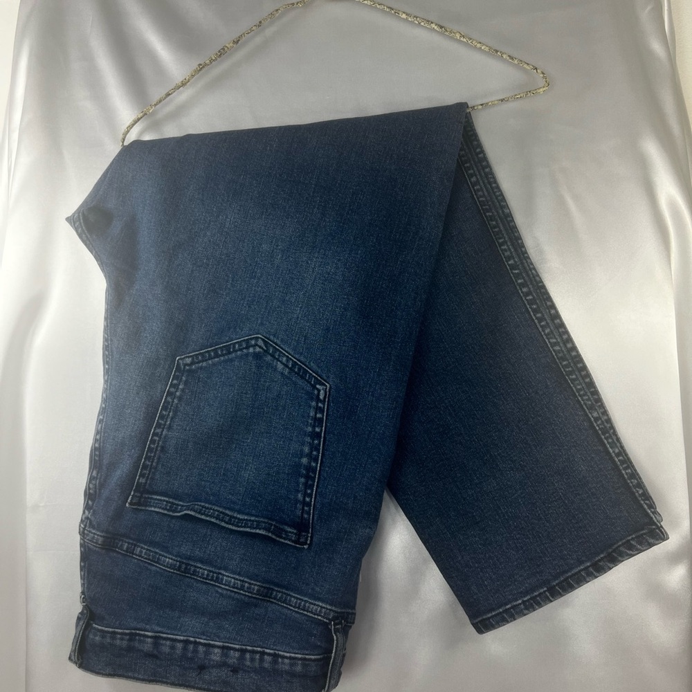 GAP Factory Women's Relaxed Dark Blue Jeans